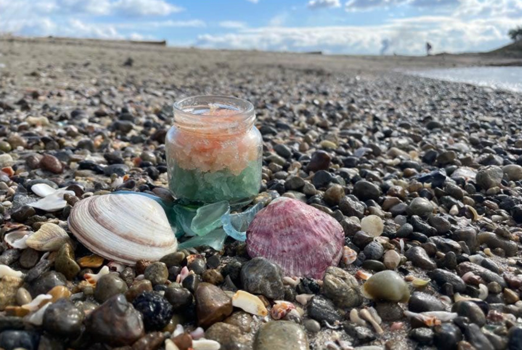 防災キャンドル アート